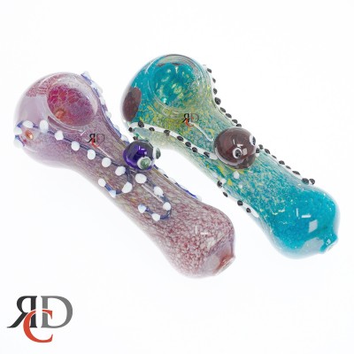 GLASS PIPE HEAVY W/ OCTOPUS GP6100 1CT GLASS PIPE HEAVY W/ OCTOPUS GP6100 1CT